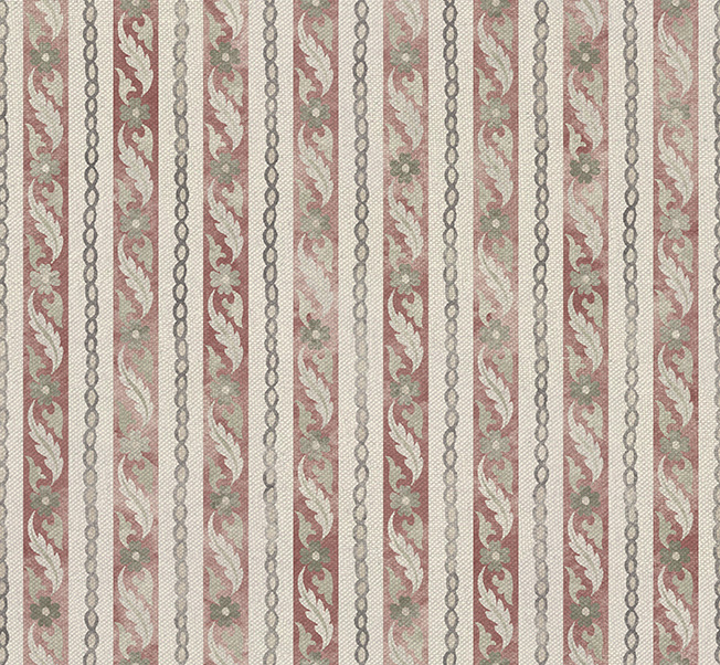 Jaipur Barley Stripe - INDIAN RED1 Jaipur Barley Stripe - INDIAN RED1