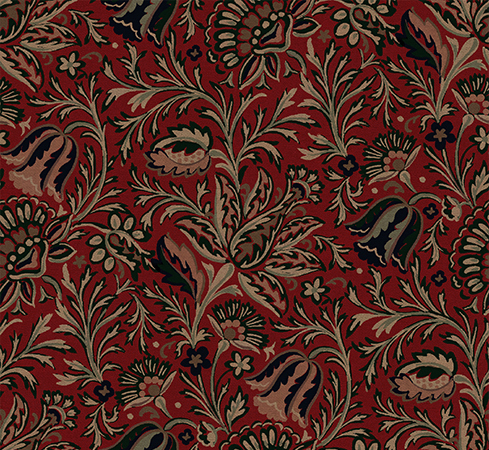 Jaipur Floral - Scarlet Jaipur Floral - Scarlet