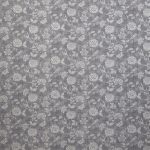 Bird Garden Print PVC Charcoal