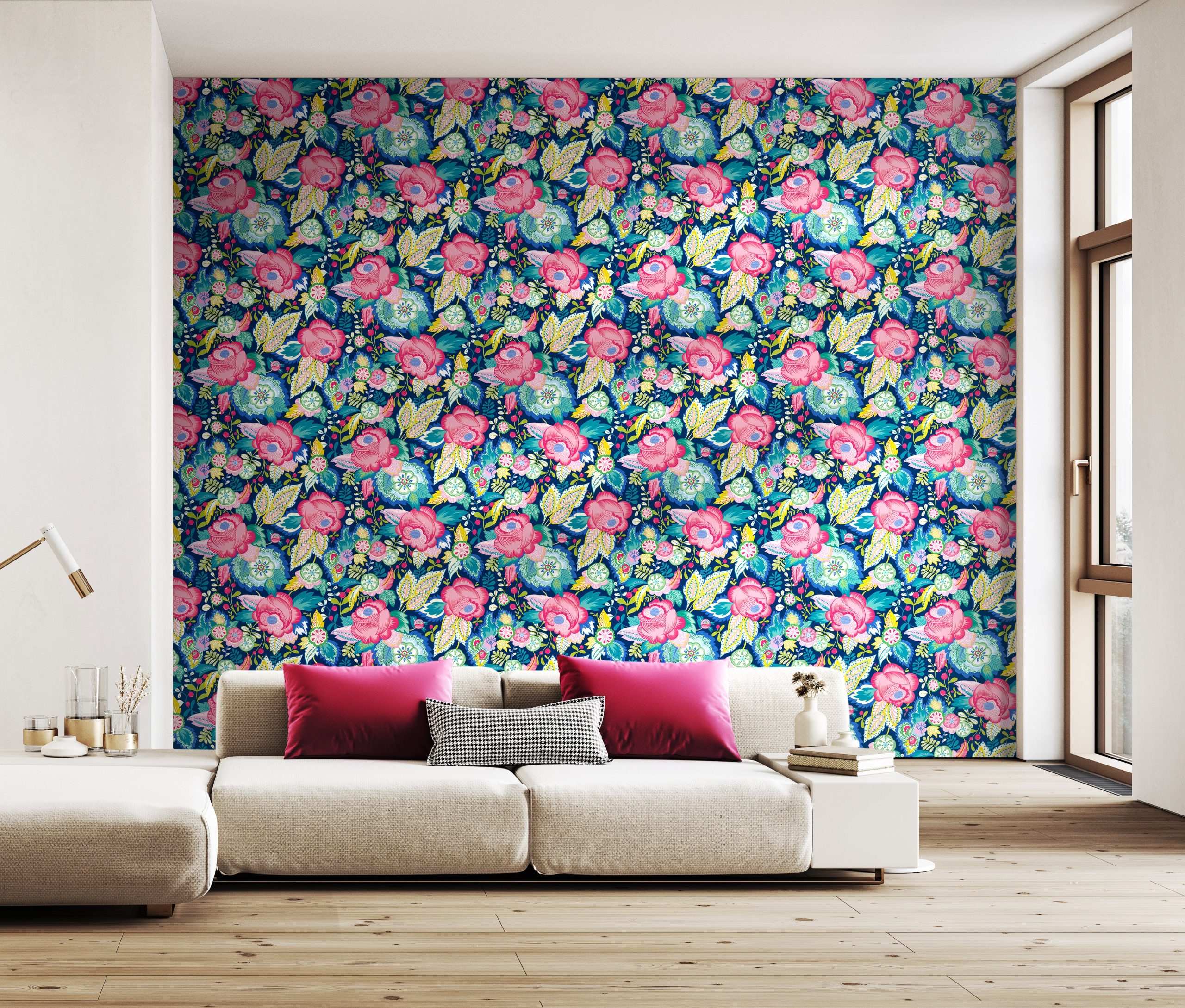 Ohpopsi_2024_RichesofNature_RON50135W_EmilyRoseCornflowerMix_LIFESTYLE_HR EMILY ROSE - Cornflower Mix - Imagem 1