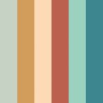 RAINBOW BLOC - Teal Mix