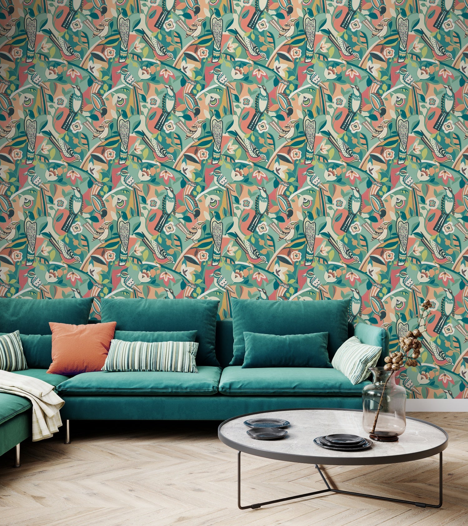 REV50115W_Forest_Chorus_Blushed_Mintlifestyle FOREST CHORUS - Blushed Mint - Imagem 1