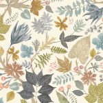 LUSH LEAVES - Linen & Fossil
