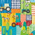 DOWN ON THE FARM - Teal Twist