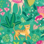 SAMBA SAFARI - Emerald Twist