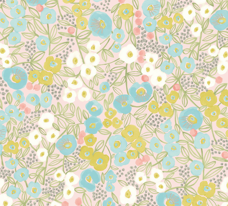 ohpopsi_2023_Glasshouse_GHS50120W_Flora_Blush_Lime_FLAT_CROPPED FLORA - Blush & Lime - Imagem 1